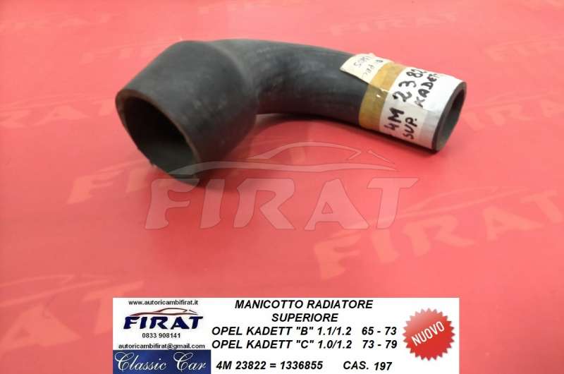 MANICOTTO RADIATORE OPEL KADETT B/C 65 - 79 SUP. (23822)